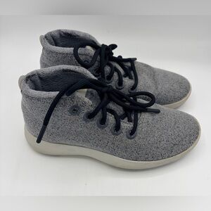 Allbirds merino wool runner up mizzle gray sneaker women’s size 7 casual lace up